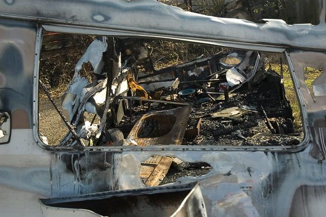 Burned Wreck